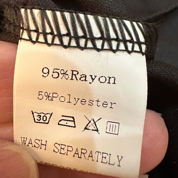 Miholl  black lace top NWOT  size XXL - Picture 8 of 12